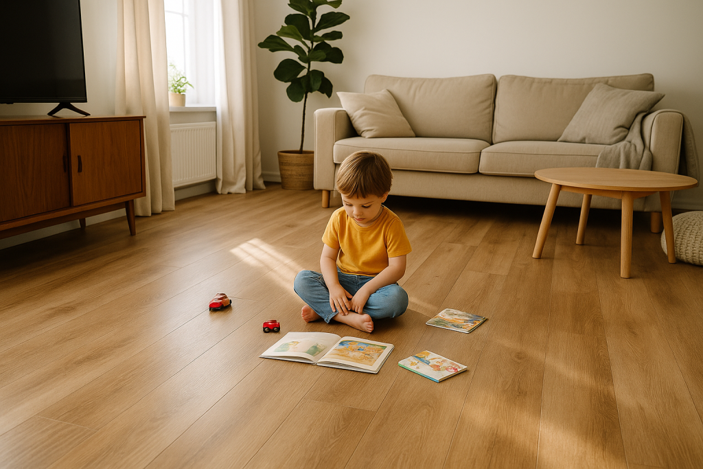 Picture of Is Your Vinyl Flooring Safe? How Titanium Dioxide (TiO₂) Makes Non ...